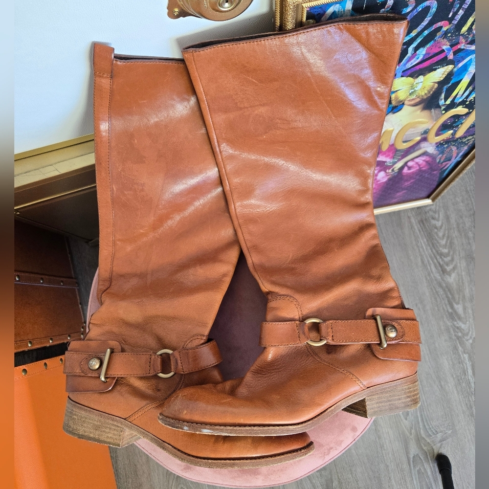 WHISKY BROWN COACH RIDING BOOTS 🐎 - Picture 9 of 16